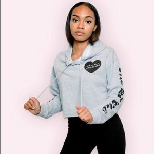 MGK cropped hoodie